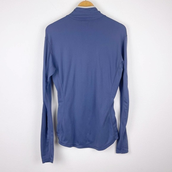 ARC'TERYX Blue Long Sleeve Quarter Zip Pullover Baselayer Light Women's Large - Picture 2 of 7